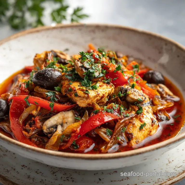 The Best Turkey Cacciatore Meal