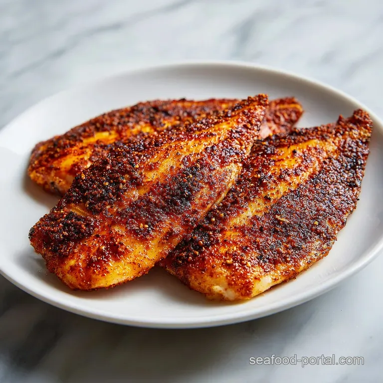 The Ultimate Blackened Tilapia: Smoky and Flaky