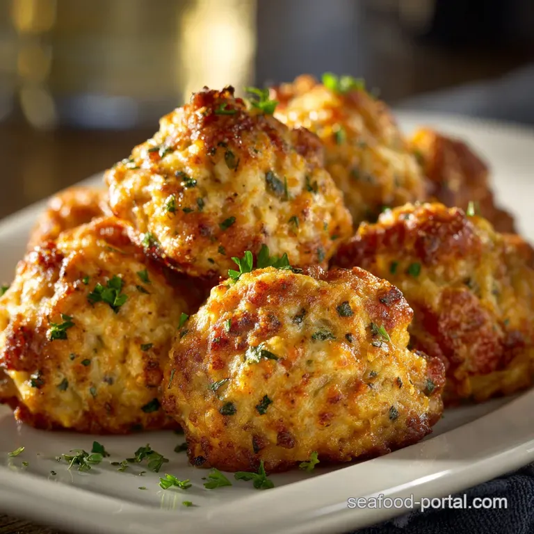 Red Lobster Sausage Balls: Ultimate Cheddar Bay Appetizer