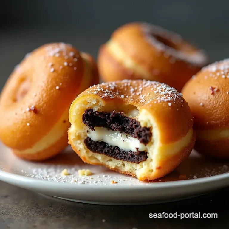 Golden Glory The Ultimate Deep Fried Oreos Doughnut Style