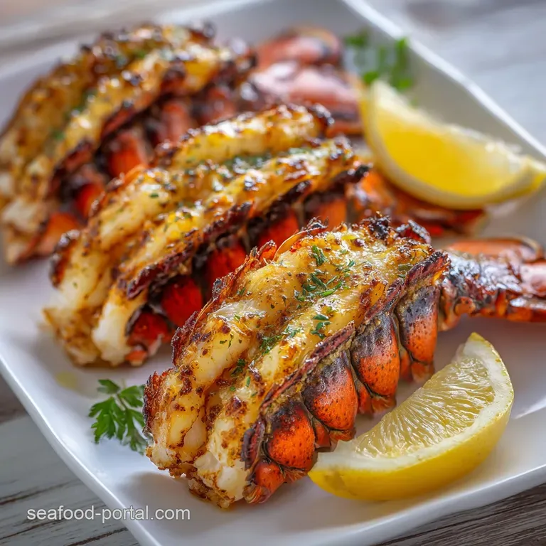 Grilled Lobster Tails: Lemon-Garlic Baste