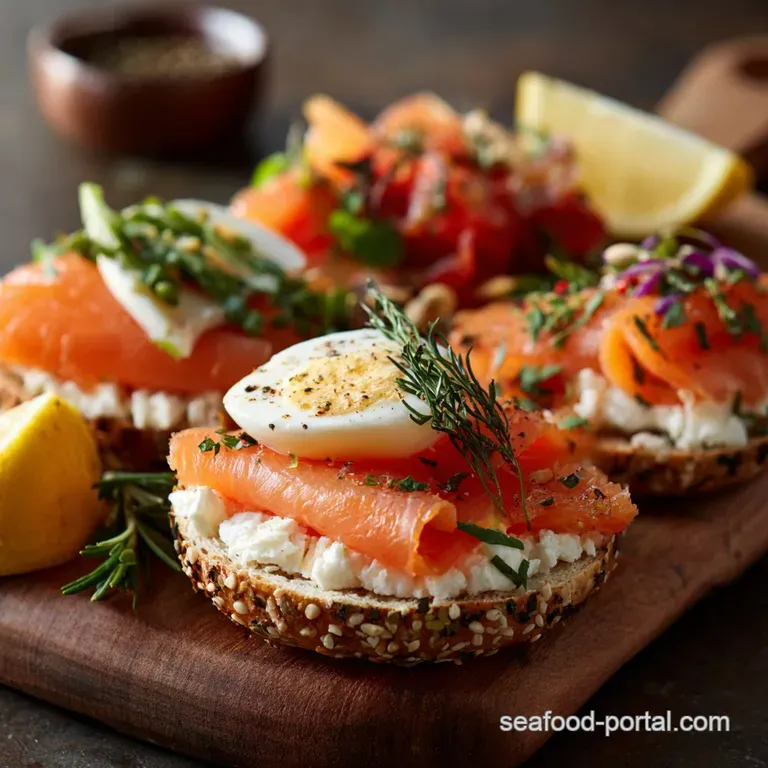 Lox Bagel Brunch Board The Ultimate DeliStyle Feast for Weekend Entertaining