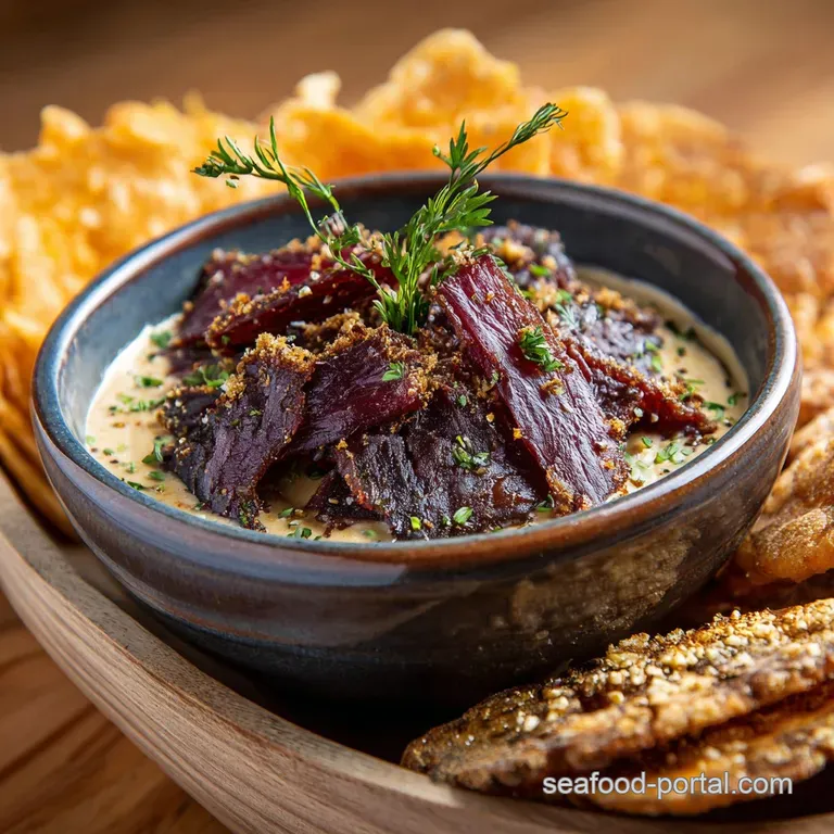 Umami Bomb Beef Jerky Dip The Pub Classic Appetizer
