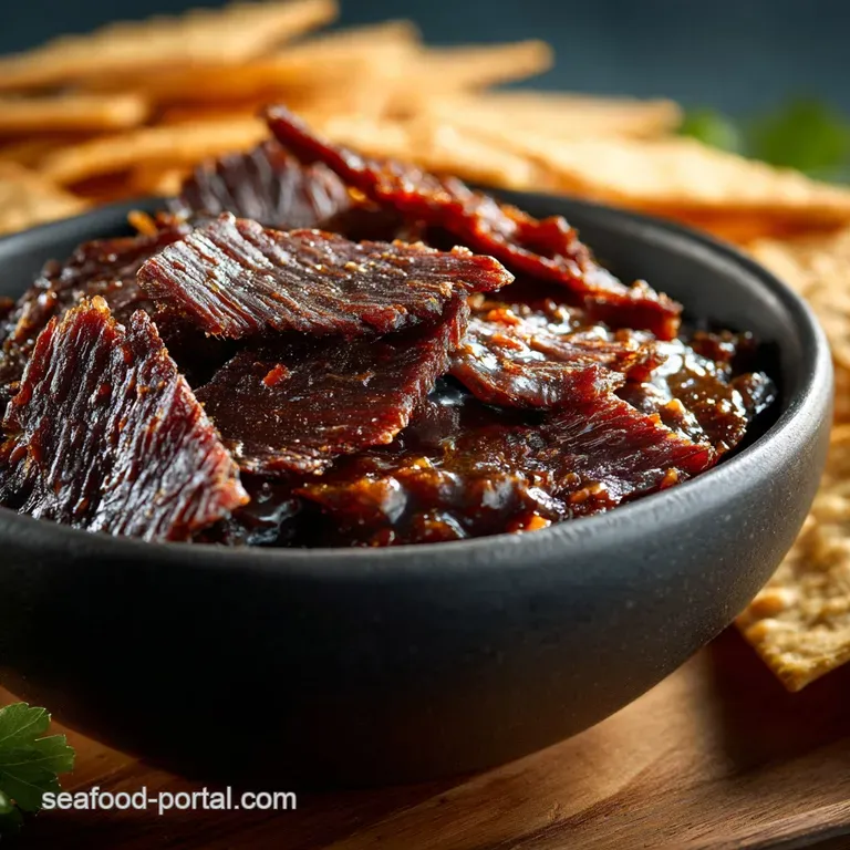 The Ultimate Steakhouse Beef Jerky Dip Smoky Savory and Moreish