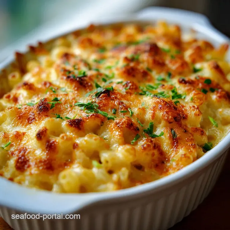 Mac And Cheese: Ultimate Three-Cheese Baked Casserole
