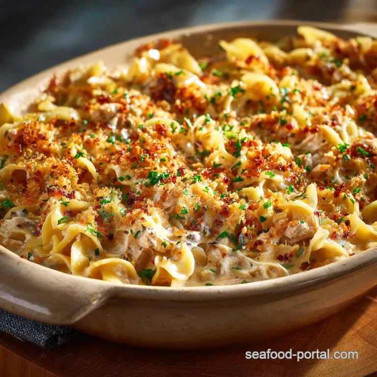 Tuna Casserole Without Soup the Creamy Proper Tuna Noodle Bake presentation