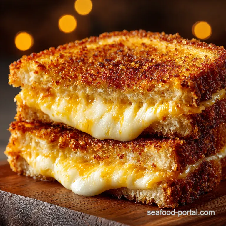 UltraCrispy Air Fryer Grilled Cheese The Perfect Cheese Toastie presentation