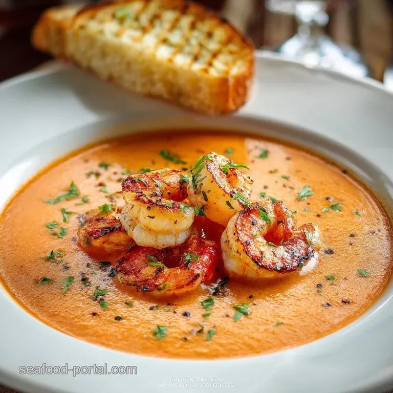 Shrimp Bisque How to Make Velvety FrenchStyle Seafood Soup