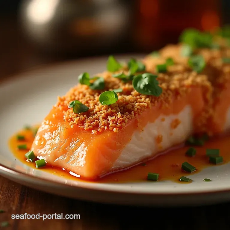 The NoFuss Fillet Viral Spicy Salmon Sushi Bake Creamy Crispy Topped presentation