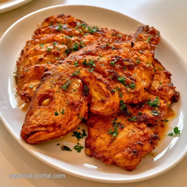 Crispy Whole Fried Red Snapper