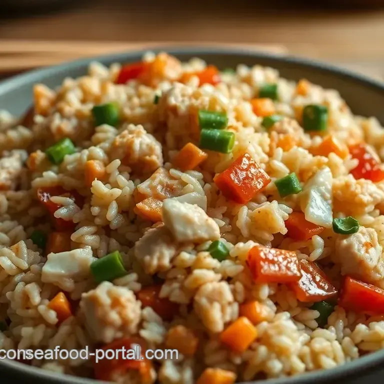 Wholesome Chicken and Veg Fried Rice: A One-Pan Wonder