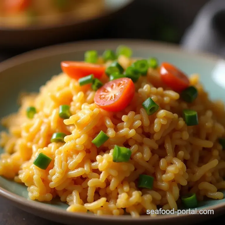 The Golden Standard RestaurantStyle Leftover Rice Fried Rice presentation