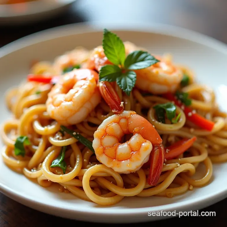 Wok This Way Shrimptastic Hakka Noodles
