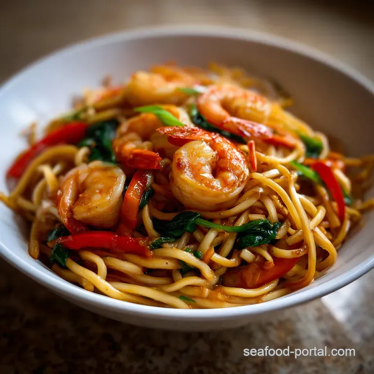 Shrimp Lo Mein: Wok-Tossed Takeout Classic
