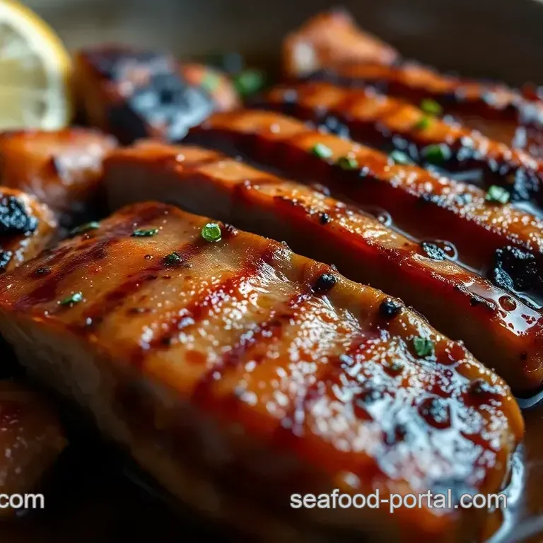 Zesty BBQ Tuna Steak Marinade: A Grilled Delight