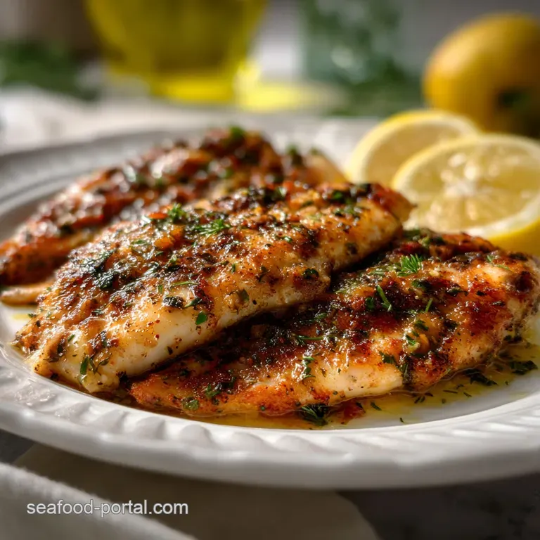 Broiled Tilapia: 15-Minute Lemon Herb Fillets