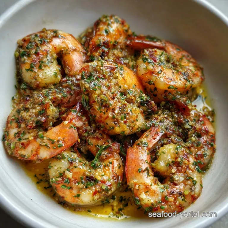 Tiger Shrimp: Zesty Garlic Butter Prawns in Minutes presentation