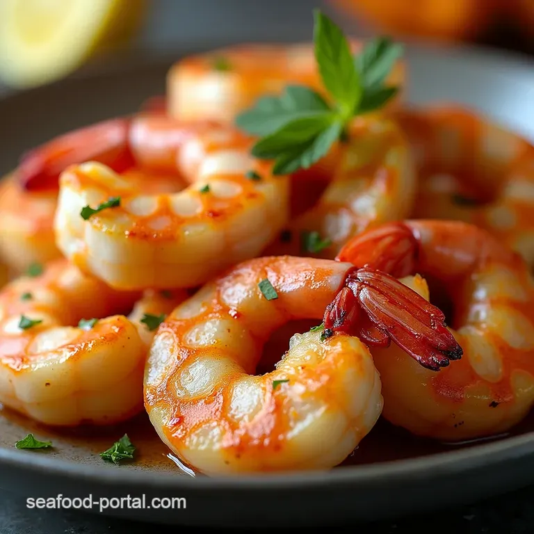 Sizzling Citrus Grilled Jumbo Shrimp with Marinade Easy Recipe
