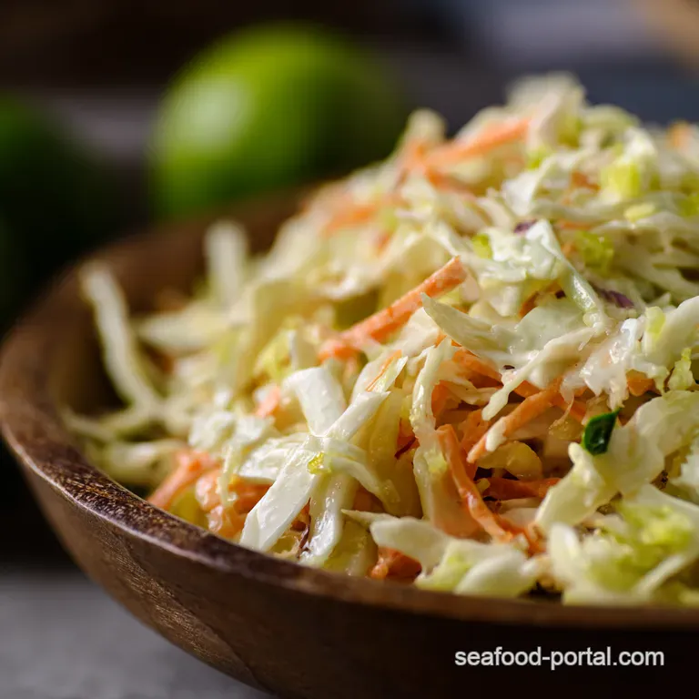 Zesty JalapeñoLime Cabbage Slaw