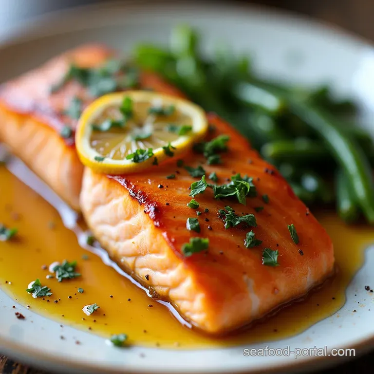 The Sunday Lunch Star Effortless Baked Salmon with Zesty Lemon Dijon Glaze