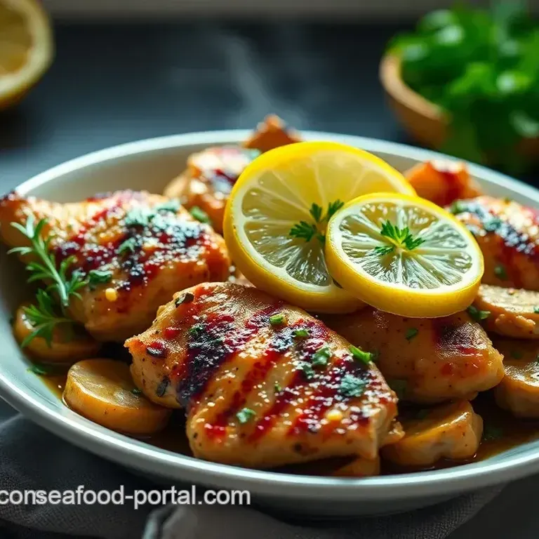 Zesty Lemon Herb Grilled Chicken