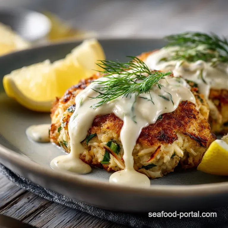 Zesty LemonDill Crab Cake Sauce: The Skippers Secret Quick Aioli
