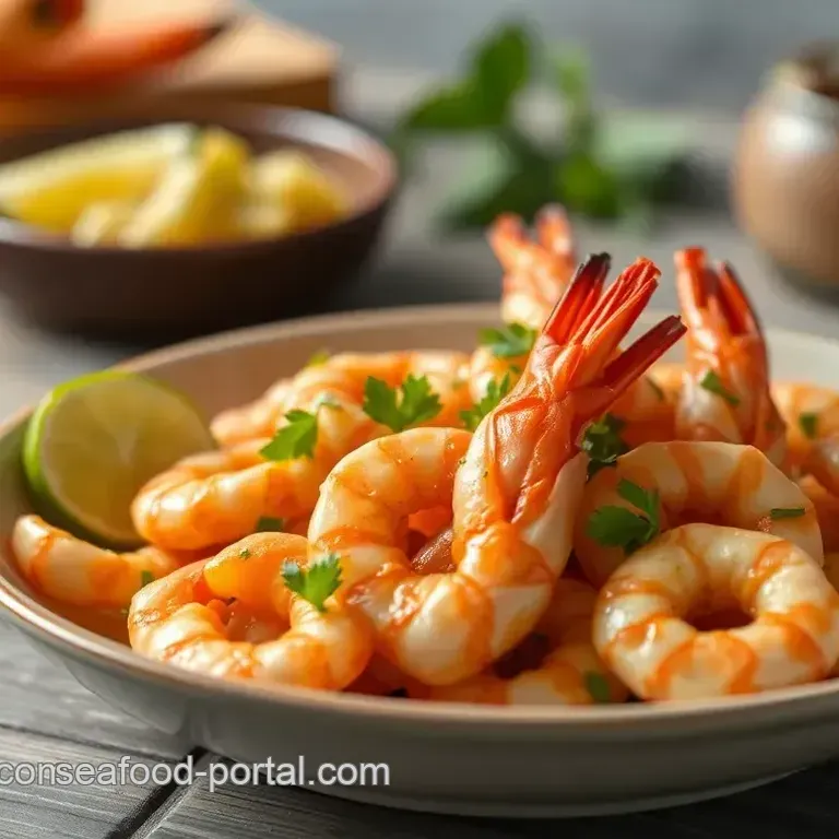 Zesty Lime Cooked Prawns: A Fresh Seafood Delight