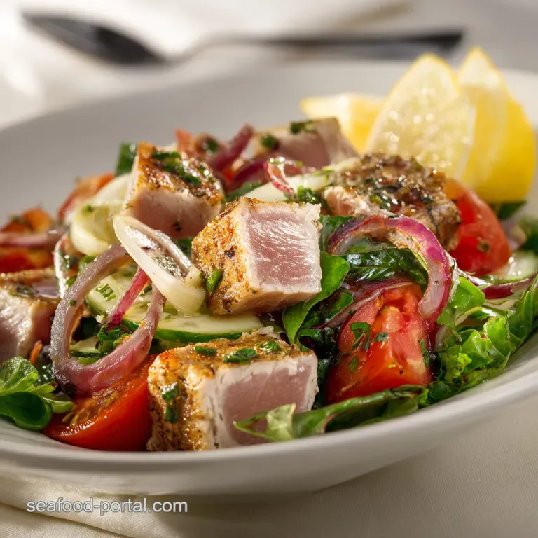 Mediterranean Tuna Salad: The Sun-Drenched Zesty No-Mayo Classic
