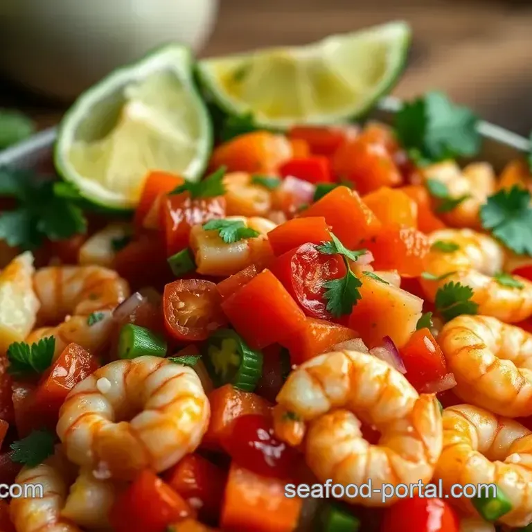 Zesty Mexican-Style Shrimp Cocktail