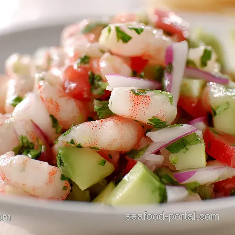 Zesty Shrimp Ceviche: Sunshine in a Bowl