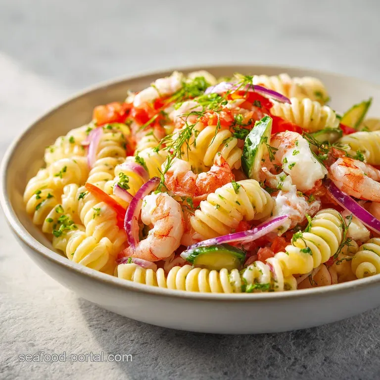 Shrimp Pasta Salad: Zesty Lemon-Dill Centrepiece