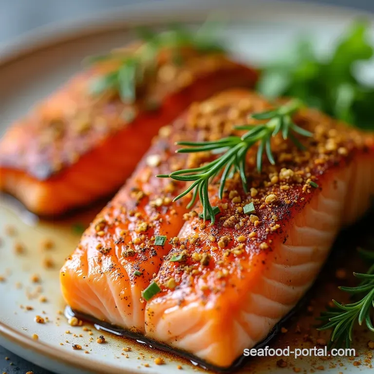 The Ultimate Zesty Smokehouse Salmon Rub