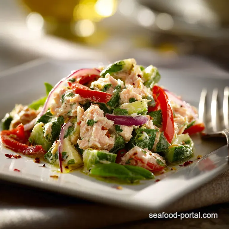 Tuna Salad No Mayonnaise: Zesty Mediterranean Powerhouse